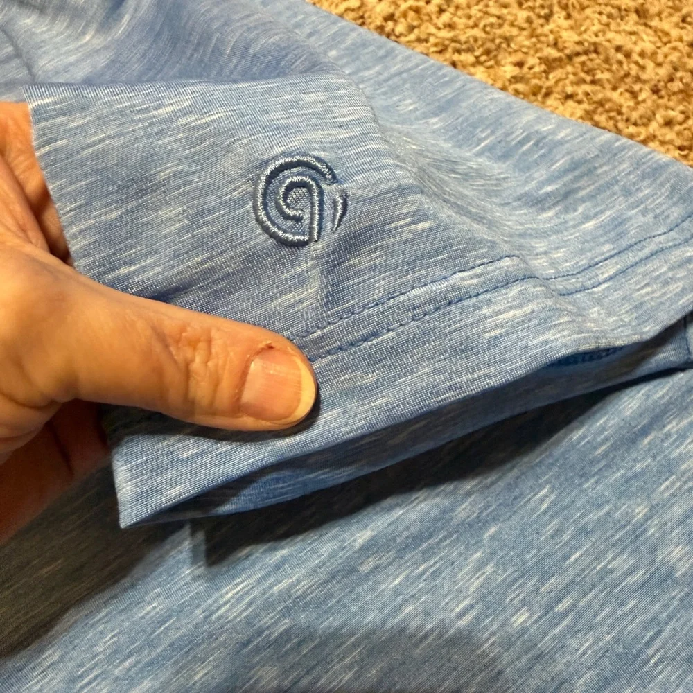 Champion Lightweight Blue Polo Shirt Size XXL 2XL - Picture 4 of 5